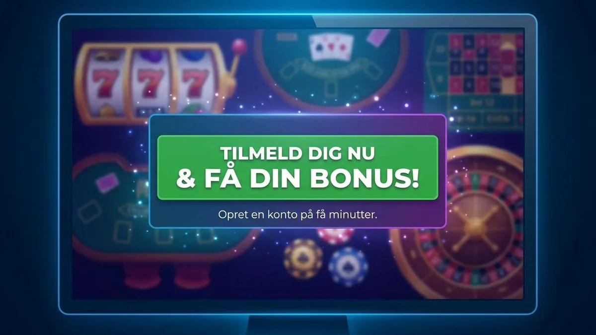 Tilmelding med bonus